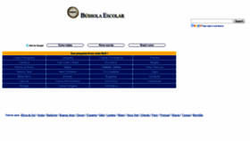 What Bussolaescolar.com.br website looked like in 2020 (4 years ago)
