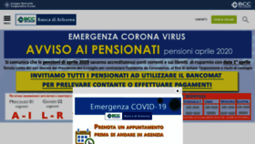 What Bancadiarborea.net website looked like in 2020 (4 years ago)