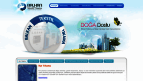 What Balkantekstilyikama.com.tr website looked like in 2020 (4 years ago)