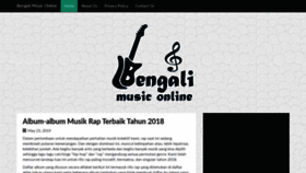 What Bengalimusiconline.com website looked like in 2020 (4 years ago)