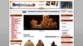 What Brojanica.ch website looked like in 2020 (4 years ago)