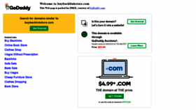 What Buybacklinkstore.com website looked like in 2020 (4 years ago)