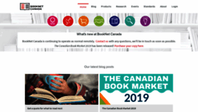 What Booknetcanada.ca website looked like in 2020 (4 years ago)