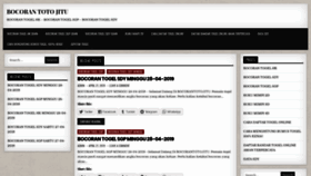 What Bocorantotojitu.com website looked like in 2020 (4 years ago)