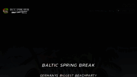 What Balticspringbreak.de website looked like in 2020 (4 years ago)