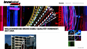 What Brunskabel.de website looked like in 2020 (4 years ago)