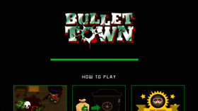 What Bullet.town website looked like in 2020 (4 years ago)