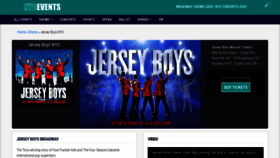 What Buyjerseyboystickets.com website looked like in 2020 (4 years ago)
