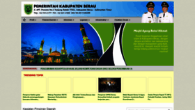 What Beraukab.go.id website looked like in 2020 (4 years ago)