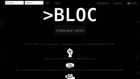 What Blocgame.com website looked like in 2020 (4 years ago)
