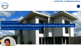 What Bauexperts-hamburg.de website looked like in 2020 (5 years ago)