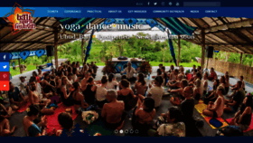 What Balispiritfestival.com website looked like in 2020 (4 years ago)