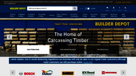 What Builderdepot.co.uk website looked like in 2020 (4 years ago)