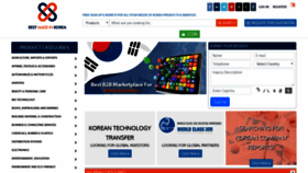 What Bestmadeinkorea.com website looked like in 2020 (4 years ago)