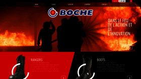 What Boche.fr website looked like in 2020 (4 years ago)