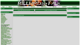 What Billiards-talk.info website looked like in 2020 (4 years ago)