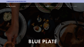 What Blueplatesf.com website looked like in 2020 (4 years ago)