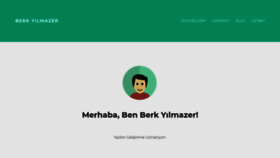 What Berkyilmazer.net website looked like in 2020 (4 years ago)