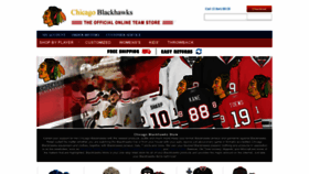 What Blackhawksfanaticsstore.com website looked like in 2020 (4 years ago)