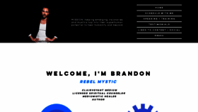 What Brandonkneefel.com website looked like in 2020 (5 years ago)