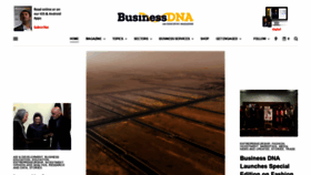 What Businessdna.af website looked like in 2020 (4 years ago)
