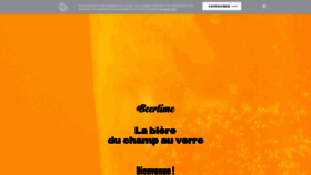 What Beertime.fr website looked like in 2020 (4 years ago)