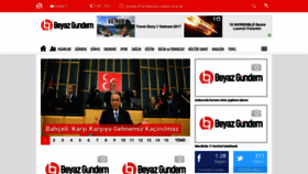 What Beyazgundem.com website looked like in 2020 (4 years ago)