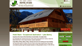 What Bohinj-hotel.com website looked like in 2020 (4 years ago)