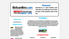 What Betconfirm.com website looked like in 2020 (4 years ago)