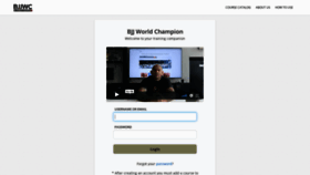 What Bjjworldchampion.com website looked like in 2020 (4 years ago)
