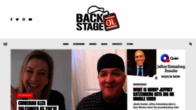 What Backstageol.com website looked like in 2020 (4 years ago)