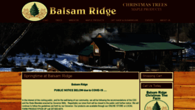 What Balsamridgechristmas.com website looked like in 2020 (4 years ago)