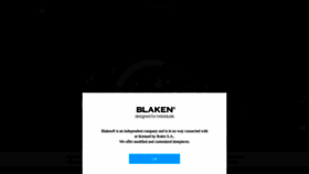 What Blaken.com website looked like in 2020 (4 years ago)