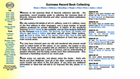 What Book-of-records.info website looked like in 2020 (4 years ago)
