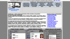 What Briefform.de website looked like in 2020 (4 years ago)