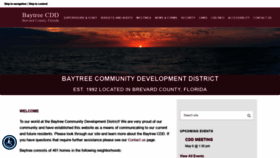 What Baytreecdd.org website looked like in 2020 (4 years ago)