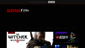 What Bonefishgamer.com website looked like in 2020 (4 years ago)