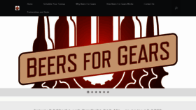 What Beersforgears.com website looked like in 2020 (4 years ago)