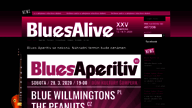 What Bluesalive.cz website looked like in 2020 (4 years ago)