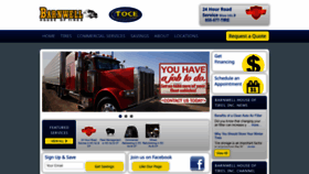 What Barnwelltire.com website looked like in 2020 (4 years ago)
