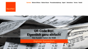 What Backnet.de website looked like in 2020 (4 years ago)