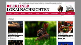 What Berliner-lokalnachrichten.de website looked like in 2020 (4 years ago)