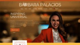 What Barbarapalacios.com website looked like in 2020 (4 years ago)