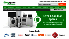 What Buyspares.co.uk website looked like in 2020 (4 years ago)