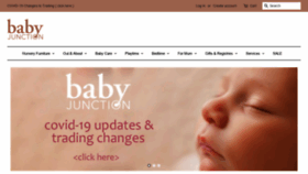 What Babyjunction.com.au website looked like in 2020 (4 years ago)