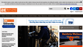 What Buildingenclosureonline.com website looked like in 2020 (4 years ago)