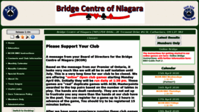 What Bridgecentreofniagara.com website looked like in 2020 (4 years ago)