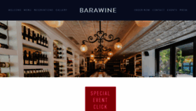 What Barawine.com website looked like in 2020 (4 years ago)