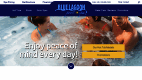 What Bluelagoonic.com website looked like in 2020 (4 years ago)