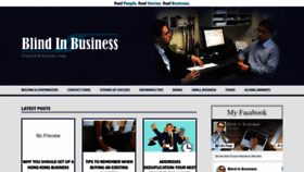 What Blindinbusiness.co.uk website looked like in 2020 (4 years ago)